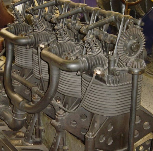 Vintage Car Engine 53